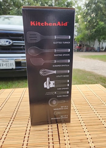 Diğer KitchenAid 15 Parça Siyah Mutfak Gereç Seti