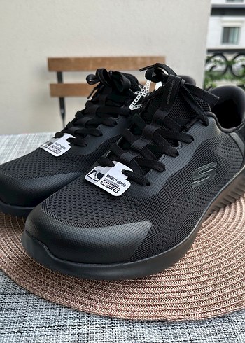 44 Beden siyah Renk Skechers Siyah Spor Ayakkabı