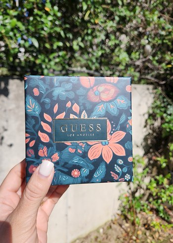  Beden Guess Zincir Detaylı Gri Bileklik ve Küpe Seti