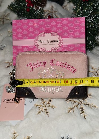 Juicy Couture Kadın Fermuarlı Clutch Cüzdan - Görsel 4