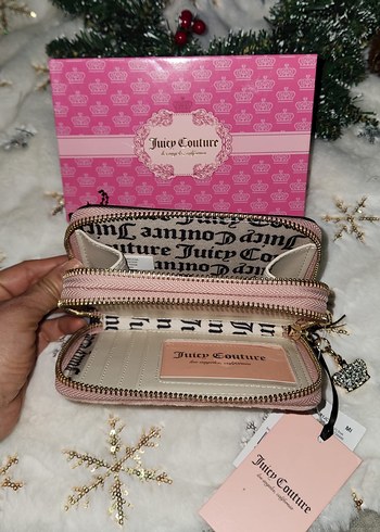 Juicy Couture Kadın Fermuarlı Clutch Cüzdan - Görsel 5