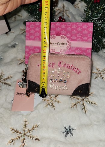 Juicy Couture Kadın Fermuarlı Clutch Cüzdan - Görsel 3