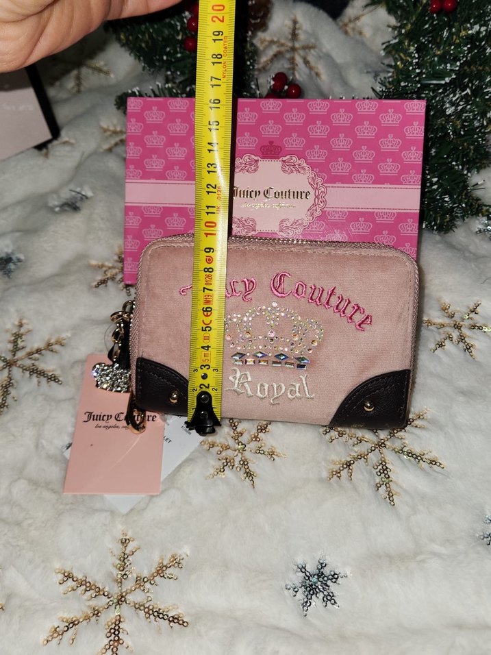 Juicy Couture Kadın Fermuarlı Clutch Cüzdan - Görsel 3