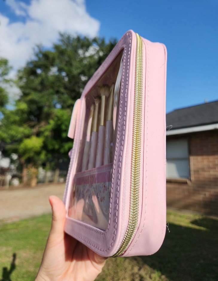 Paris Hilton Pastel Pembe Makyaj Fırça Seti - Görsel 3