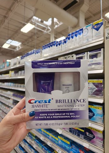 Crest 3D White Brilliance Beyazlatıcı 2 Aşamalı Set