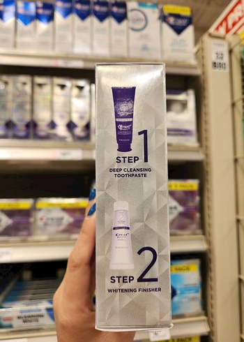  Beden Crest 3D White Brilliance Beyazlatıcı 2 Aşamalı Set