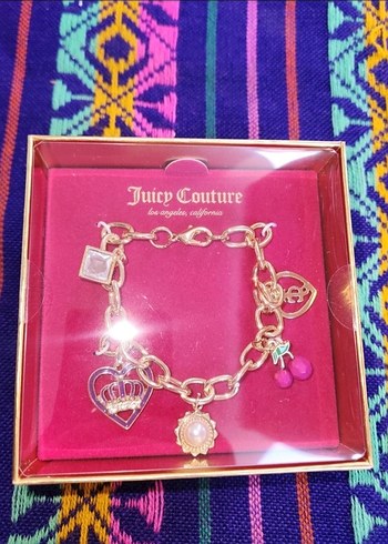 Juicy Couture Zincir Detaylı Renkli Kadın Bileklik