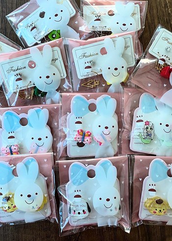 Bohem Tarzda Pastel Renkli Çocuk küpe Seti
