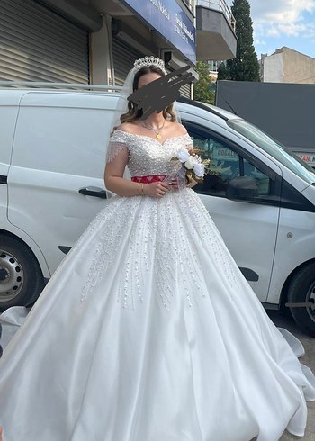 Modern Klasik Straplez Prenses Gelinlik - Görsel 4