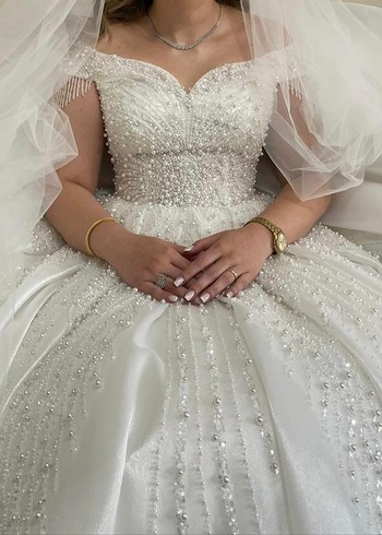 Modern Klasik Straplez Prenses Gelinlik - Görsel 2