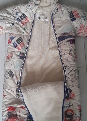 Bebek Erkek Baskılı Kaydırmaz Tulum - Görsel 2