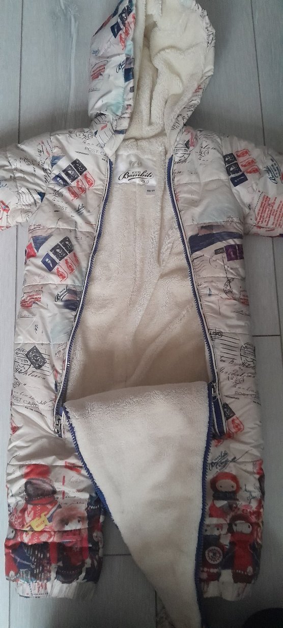 Bebek Erkek Baskılı Kaydırmaz Tulum - Görsel 2