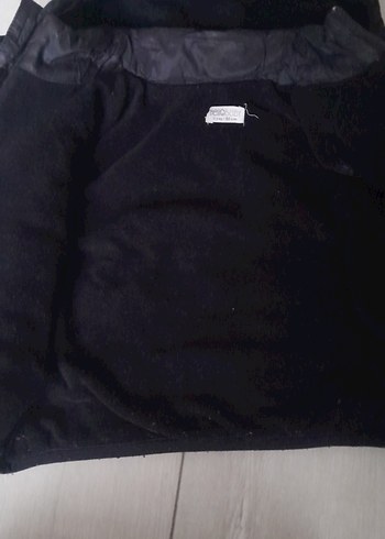 Erkek Çocuk Kapüşonlu lacivert Fermuarlı Mont - Görsel 2