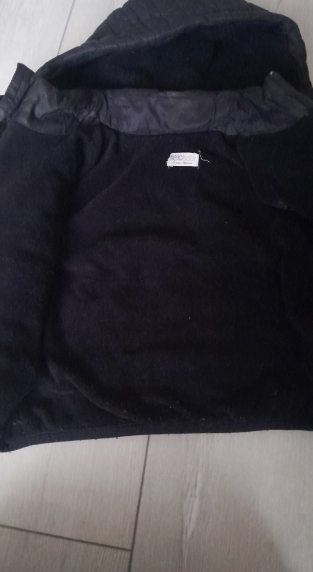 Erkek Çocuk Kapüşonlu lacivert Fermuarlı Mont - Görsel 2