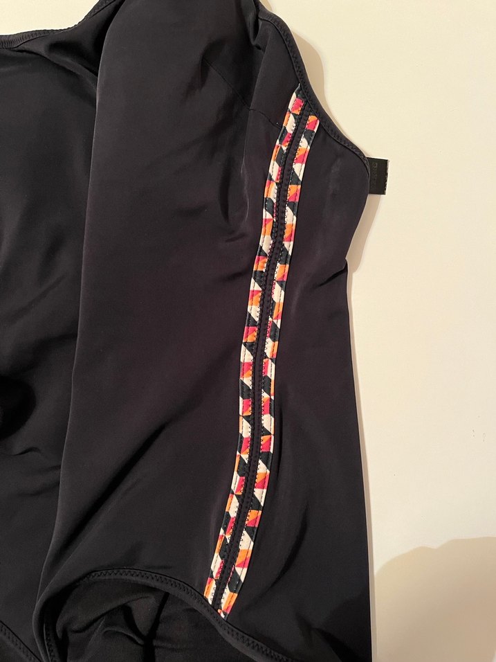 Siyah İnce Askılı Kadın Mayo - Görsel 2