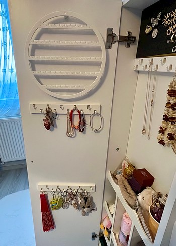 Aynalı Organizer Aksesuar Dolabı - Görsel 8