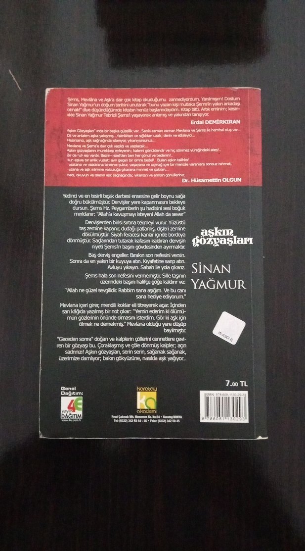 Aşkın Gözyaşları - Sinan Yağmur - Görsel 2