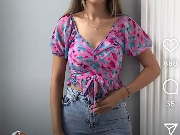 Crop bluz