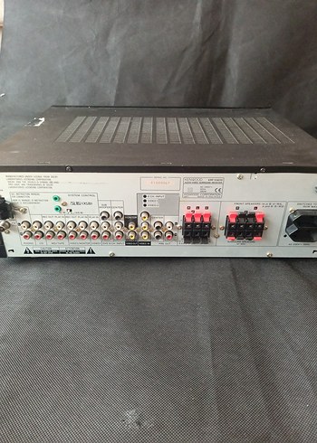 Siyah Kenwood amfi - Görsel 3