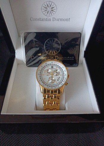 TRT'de tek orijinal constantin durmont kol saati - Görsel 5