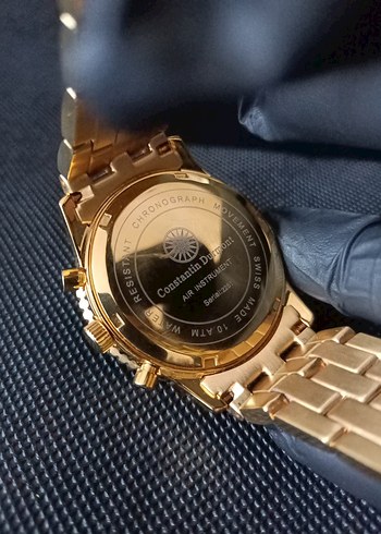 TRT'de tek orijinal constantin durmont kol saati - Görsel 3