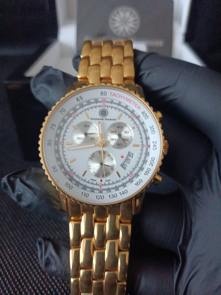 TRT'de tek orijinal constantin durmont kol saati - Görsel 2