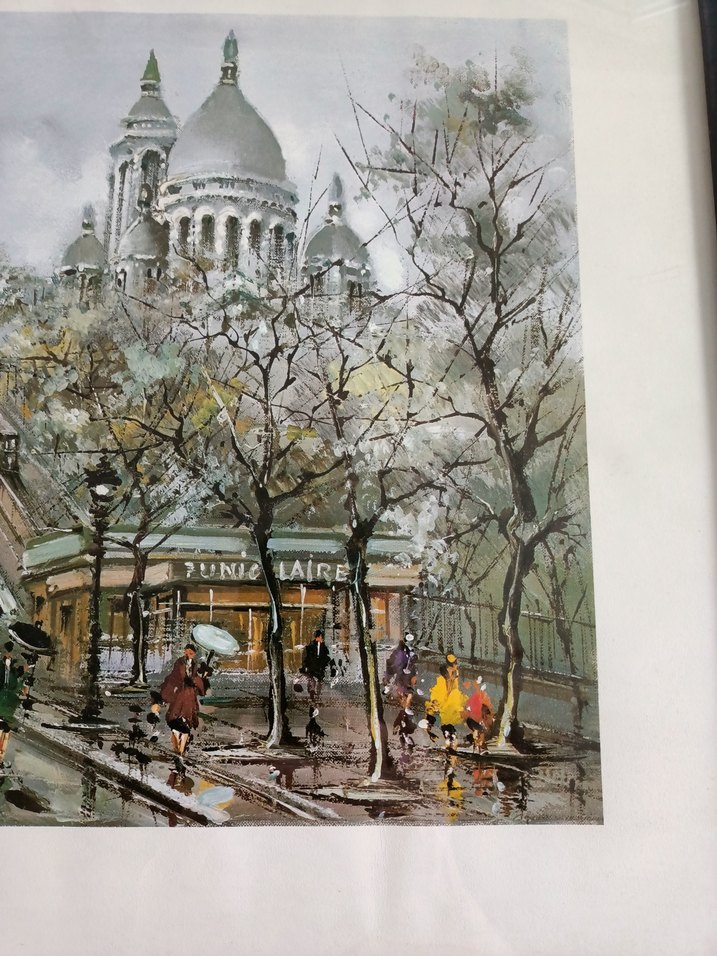 maurice legendre imzali 1974 - Görsel 5