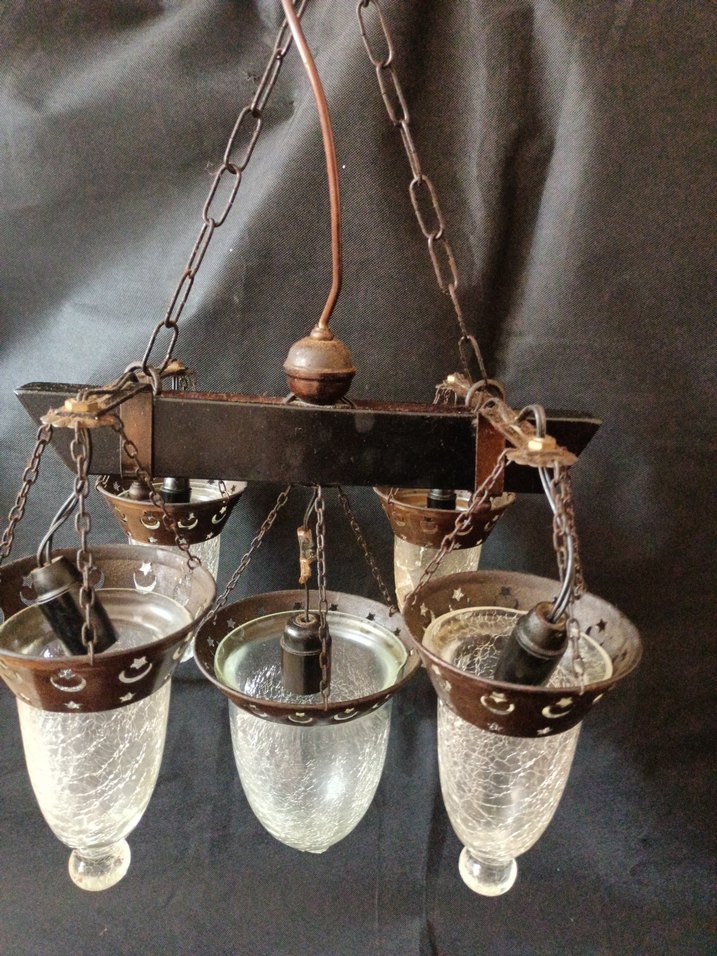 antika muhteşem avize - Görsel 5