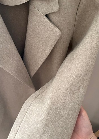 Bej Kadın Klasik Kaban lc wakiki - Görsel 4