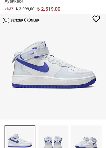 Beyaz Gri Nike Basketbol Ayakkabısı Velcro