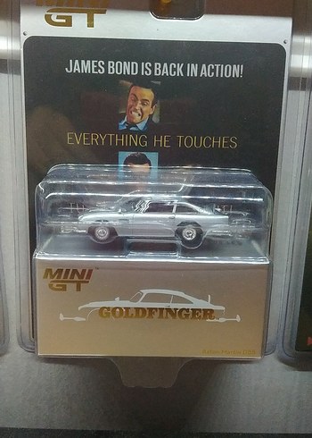 Goldfinger James Bond Oyuncak Araba