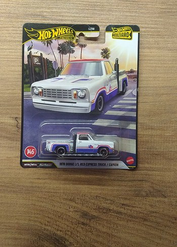 Hot Wheels Beyaz 1978 Dodge L.T. Red Express Oyuncak Araba