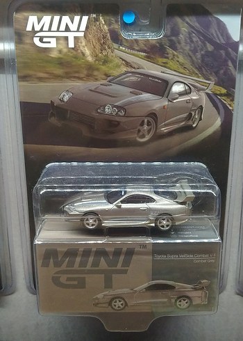 Mini GT Gri Toyota Supra Oyuncak Araba