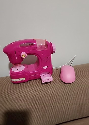 Pembe Renkli Dikiş Makinesi oyuncak - Görsel 2