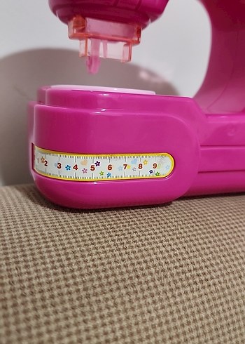 Pembe Renkli Dikiş Makinesi oyuncak - Görsel 6