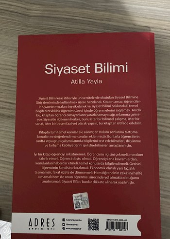 Siyaset Bilimi - Atilla Yayla - Görsel 4