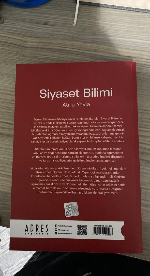Siyaset Bilimi - Atilla Yayla - Görsel 4