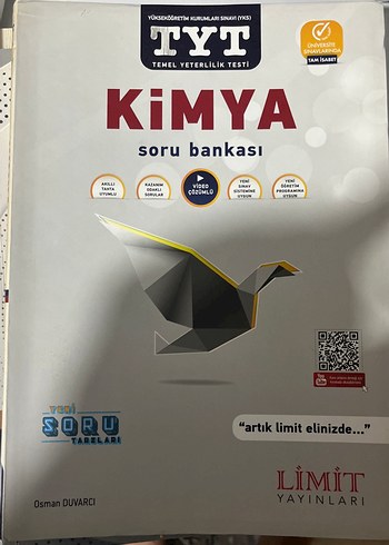 TYT Kimya Soru Bankası - Limit Yayınları