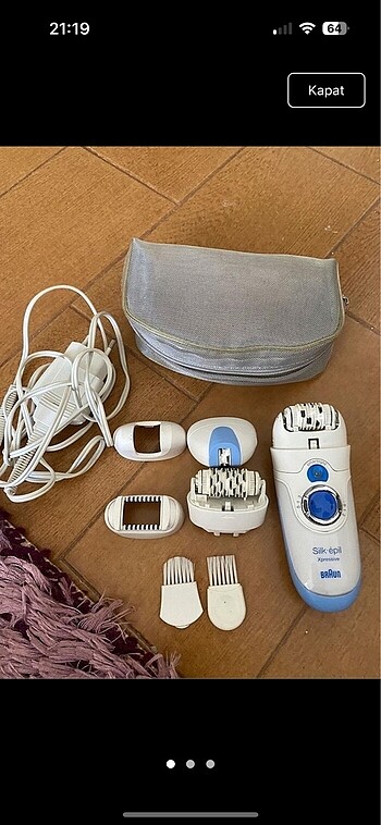 Braun Epilasyon Aleti