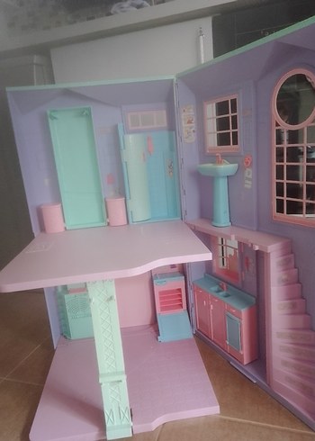 Pastel Pembe Çocuk Dolabı - Görsel 9