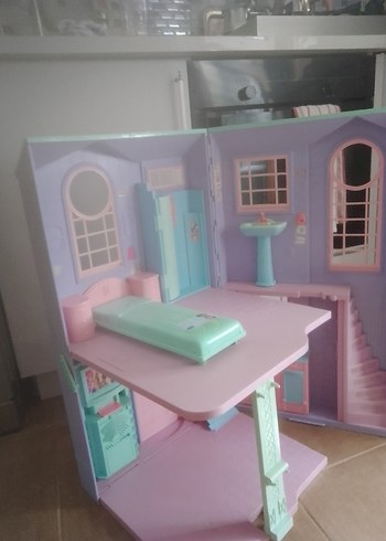 Pastel Renkli Çocuk Dolabı - Pembe Detaylı - Görsel 8