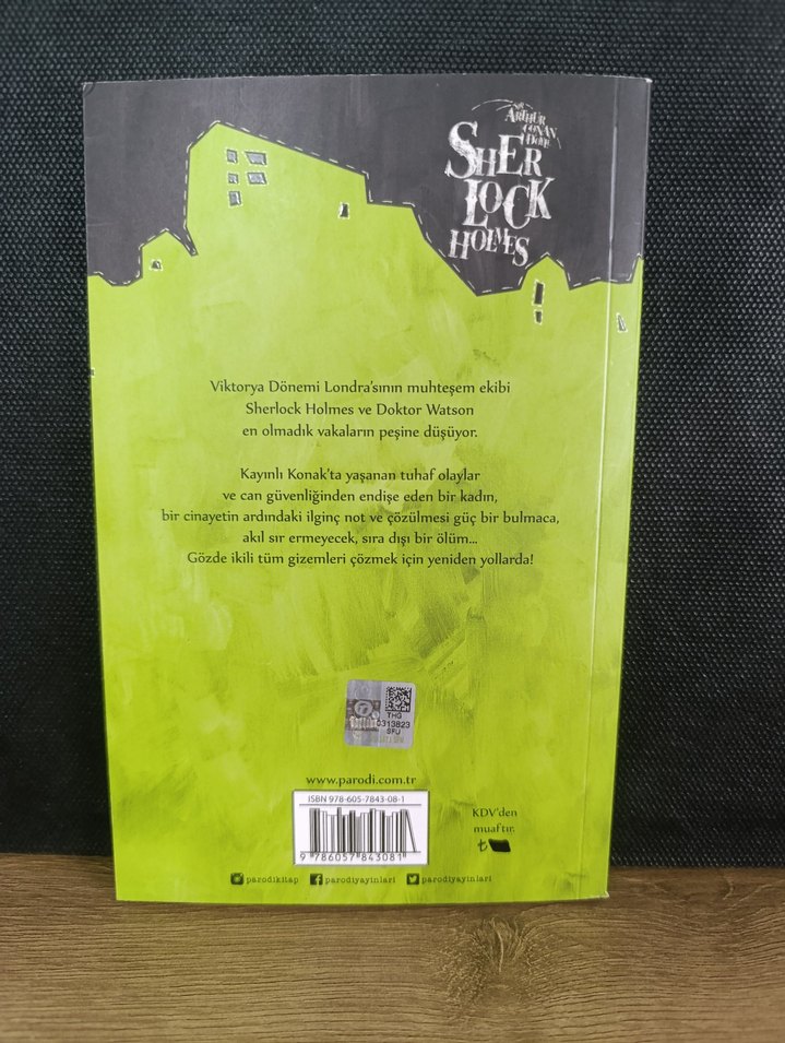 Sherlock Holmes Reigate Bulmacası Kitabı - Görsel 2