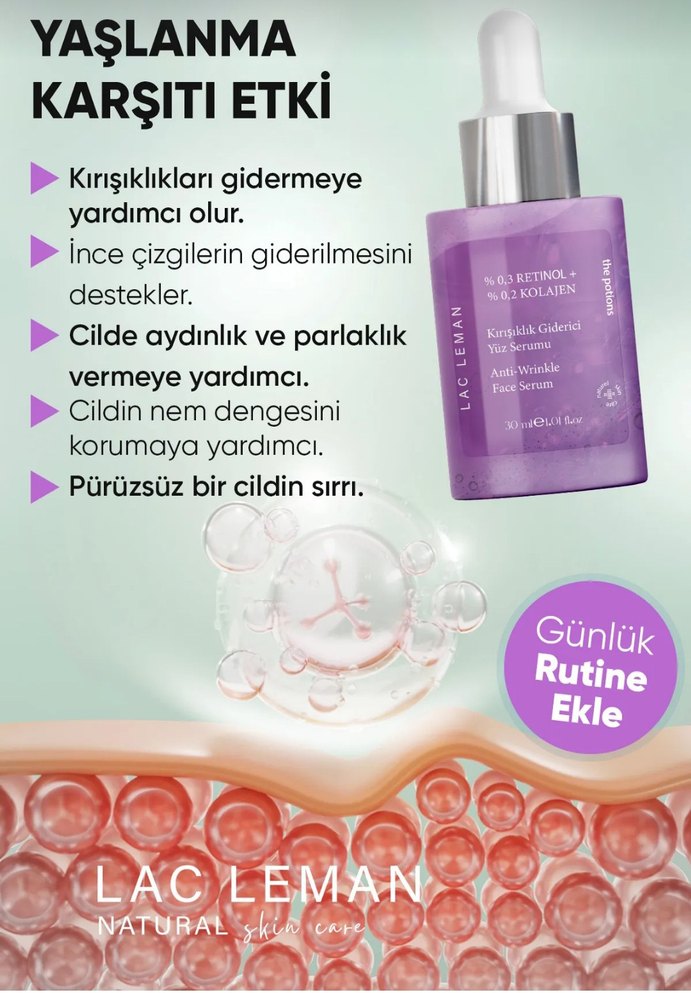 Kadınlar için Anti-Aging Yüz Serumu - Görsel 5