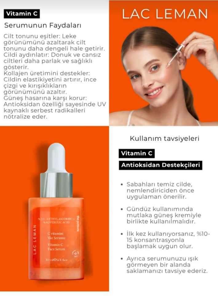 C Vitamini Anti-Aging Yüz Serumu - Görsel 3