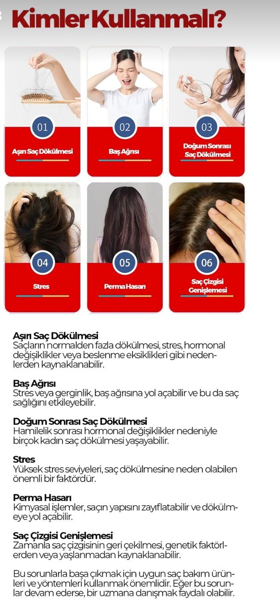 Precious Beyaz Saç Masaj Fırçası - Görsel 5