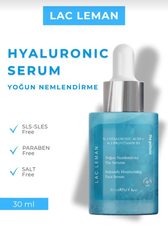 Hyaluronik Asit İçeren Yoğun Nemlendirici Yüz Serumu - Görsel 2