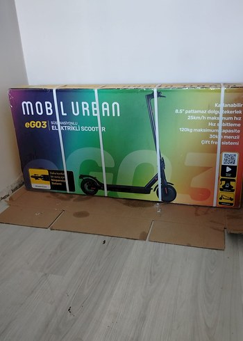 Mobil Urban eGO3 Elektrikli Scooter - Görsel 2