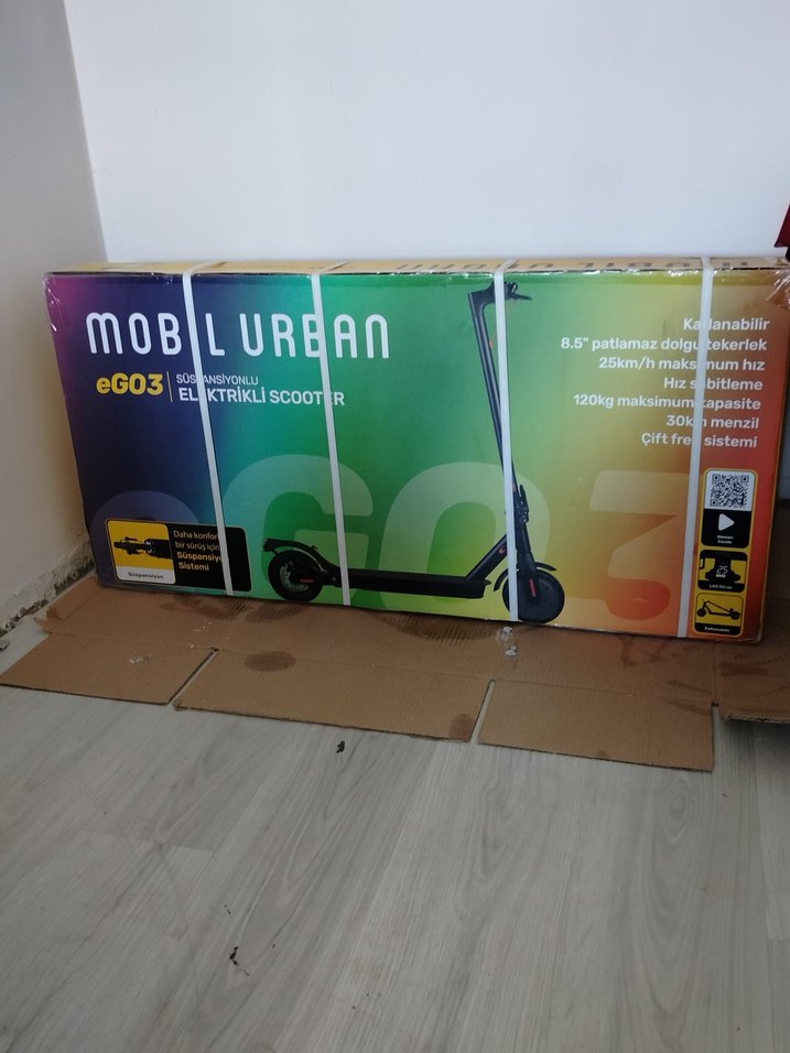 Mobil Urban eGO3 Elektrikli Scooter - Görsel 2