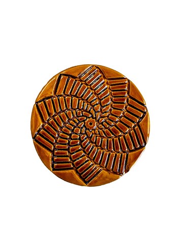 Spiral El Yapımı Seramik Dekoratif Obje