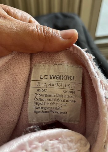 Kızlar için Pembe Peluş Ev Terliği - Görsel 3